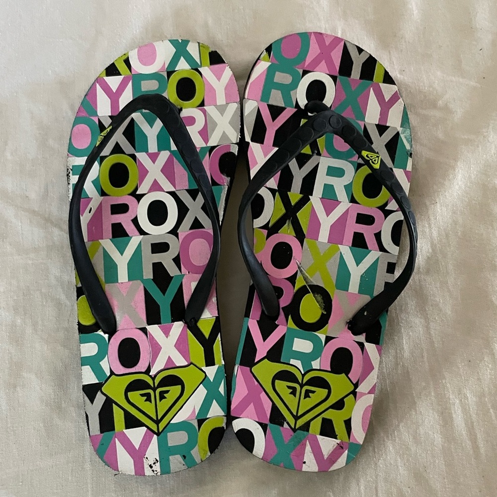 ROXY Flip Flop Sandals women’s size 7 NWOT